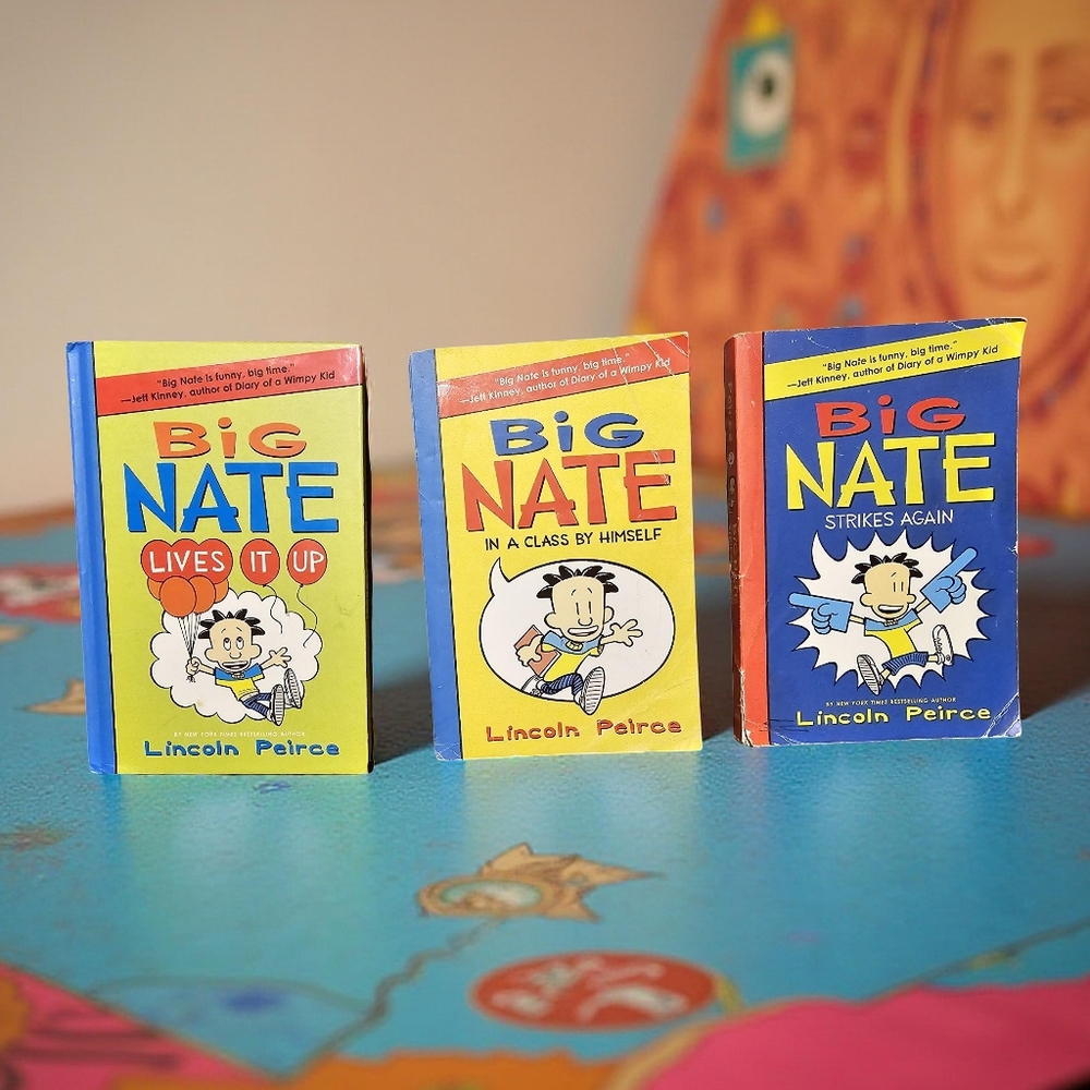 Big Nate Book Set Of Three.